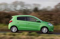 먼저 드라이브 검토: 미 츠 비시 미 라 지 3 1.2-mitsubishi-mirage-3-jpg