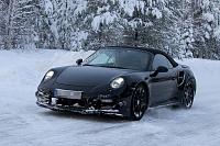 Porsche nesaf 911 Turbo prawf sbeciodd-porsche-911-turbo-cab-spy-21-jpg
