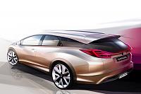 Honda Civic auta koncept sada Ženeve odhaliť-honda-civic-wagon-estate-jpg
