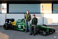 헤 레즈에서 2013 캐 터 햄 CT03 F1 자동차 전시-caterham-f1-2-jpg