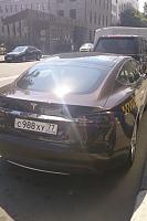 Tesla Model S уже на улицах Москвы :: Фото-2023651-jpg