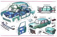 ВАЗ-2105 цветной альбом компоновки и устройства узлов и механизмов-efece9a265a7-jpg